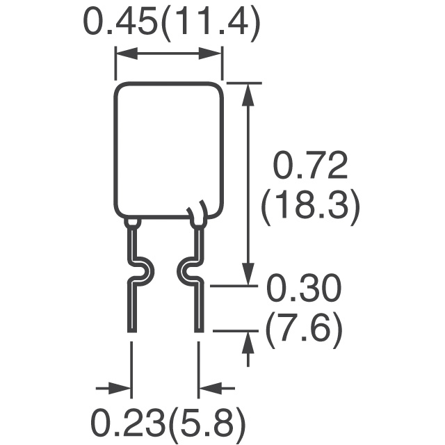 RUSBF250 Littelfuse Inc. PTC Resettable Fuses